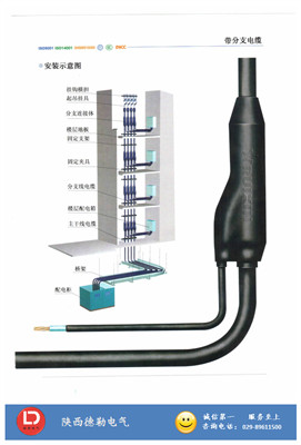YFD-ZR-YJV 護(hù)套阻燃預(yù)制分支電纜|西安電線電纜廠|陜西電線電纜廠